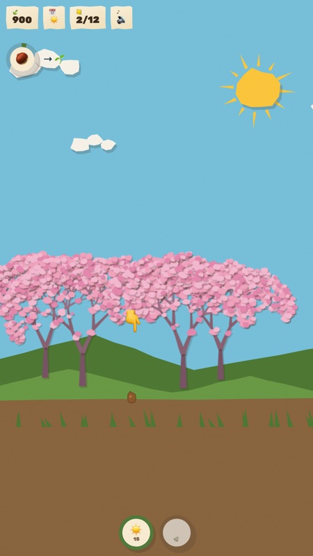 Cherry-blossom glade